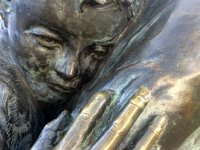 Woman Comforting Child (Detail) / California Peace Officers' Memorial / Sacramento, California / 2014
