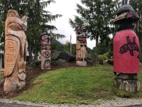 Council Of The Clans Totem Pole Circle / The Cape Fox Lodge / Ketchikan, Alaska / 2019